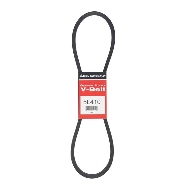 Mbl Mitsuboshi FHP General Utility V-Belt 0.65 in. W X 41 in. L For Fractional Horsepower Motors 5L410A - main